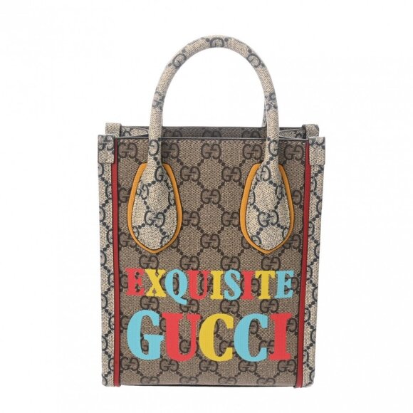 GUCCI EXQUISITE Mini Tote Beige / multicolor 699406 tote bag 800000134711000 - Picture 1 of 10